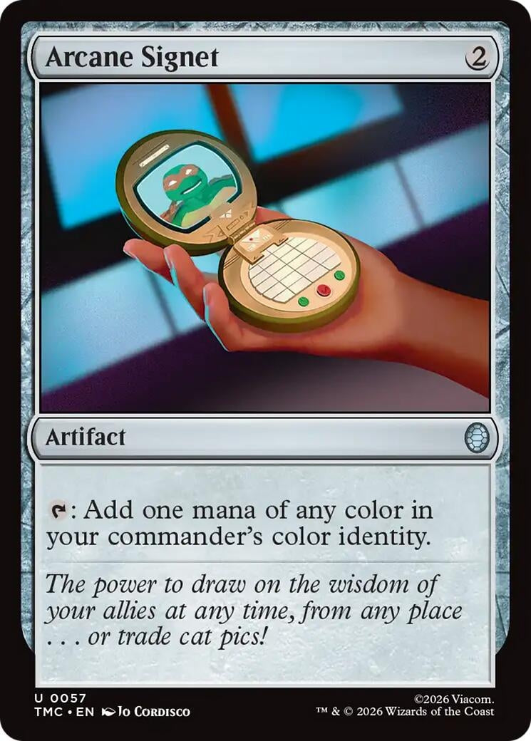 Image for Arcane Signet (57) (Teenage Mutant Ninja Turtles) - Magic: The Gathering