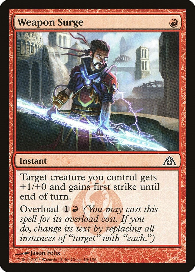 Weapon Surge (40) (Dragon's Maze)