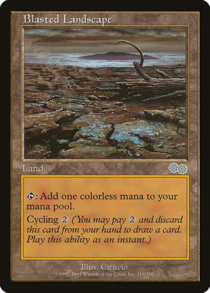 Blasted Landscape (319) (Urza's Saga)