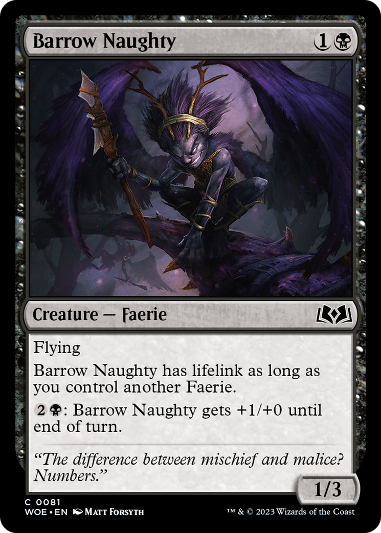 Barrow Naughty (81) (Wilds of Eldraine)