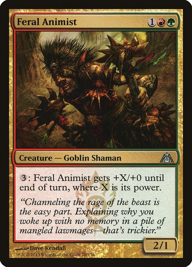 Feral Animist (70) (Dragon's Maze)