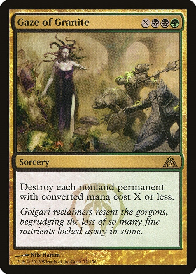 Gaze of Granite (72) (Dragon's Maze)