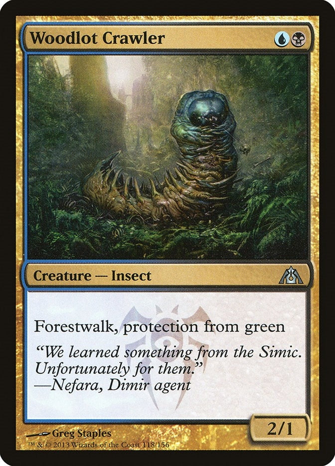 Woodlot Crawler (118) (Dragon's Maze)