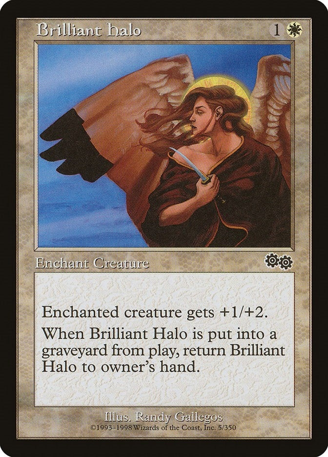 Brilliant Halo (5) (Urza's Saga)