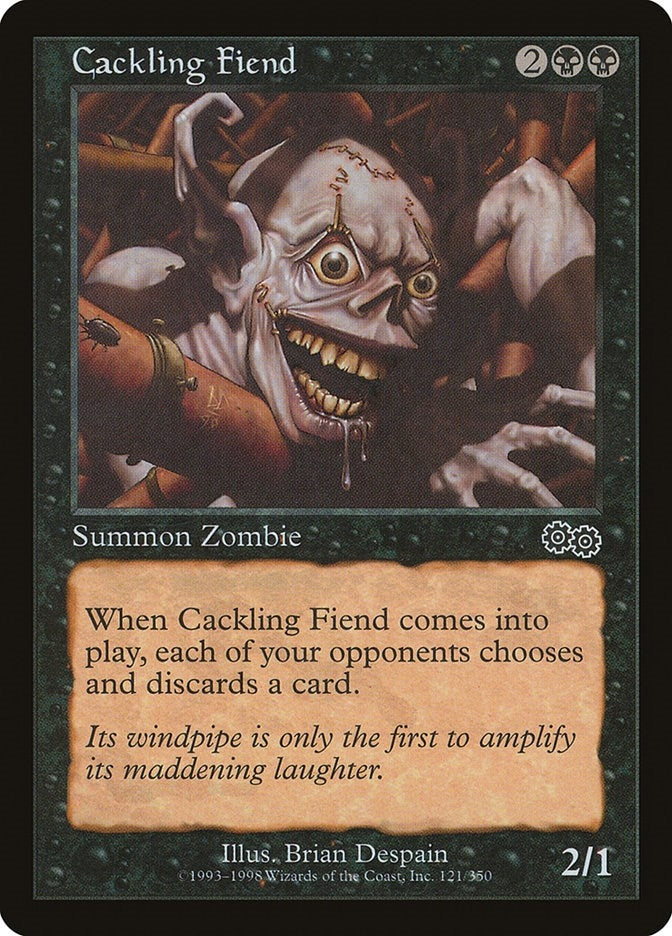 Cackling Fiend (121) (Urza's Saga)