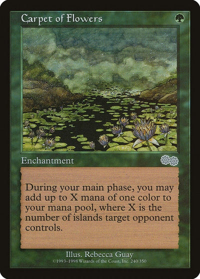 Carpet of Flowers (240) (Urza's Saga)