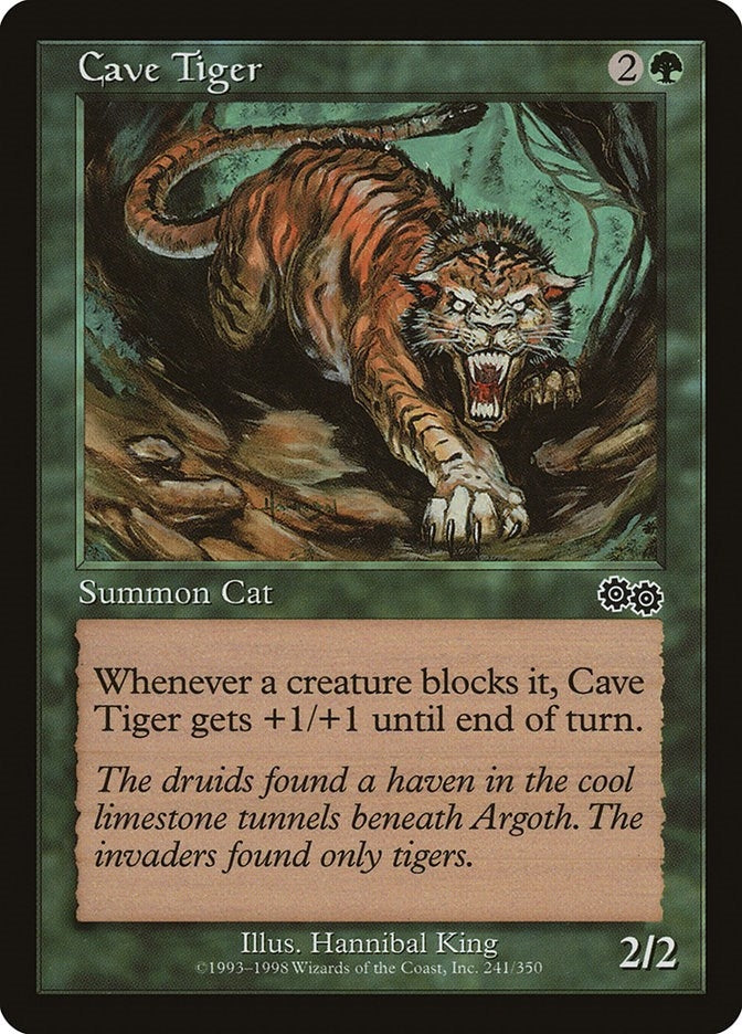 Cave Tiger (241) (Urza's Saga)