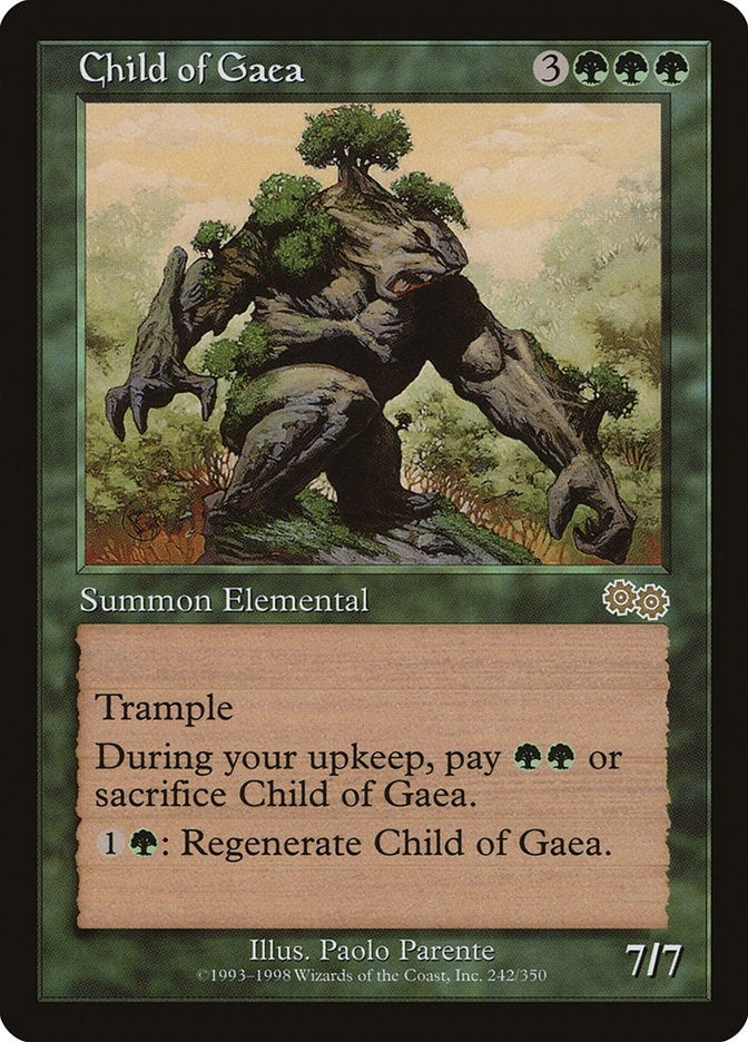 Child of Gaea (242) (Urza's Saga)