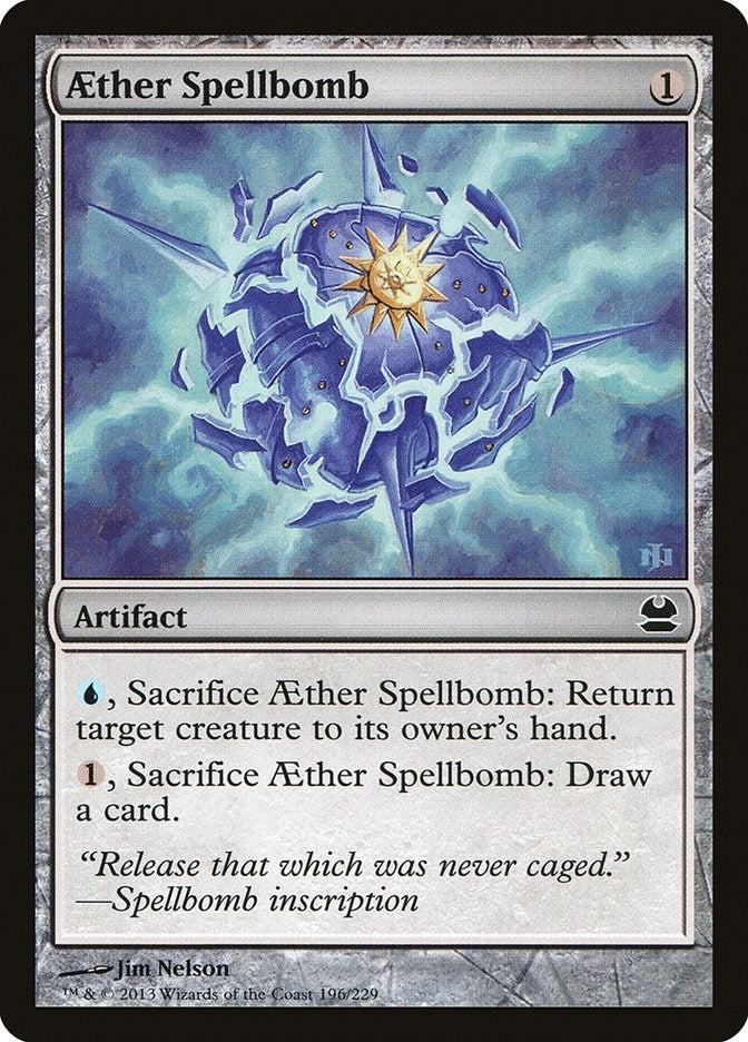 Aether Spellbomb (196) (Modern Masters)