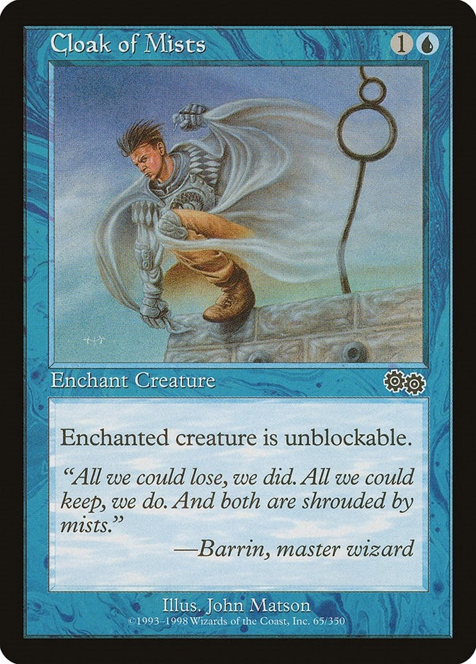 Cloak of Mists (Urza's Saga)