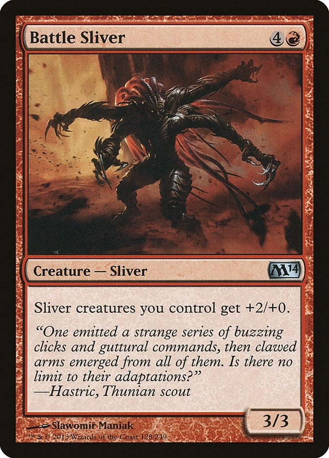 Battle Sliver (128) (Magic 2014 (M14))
