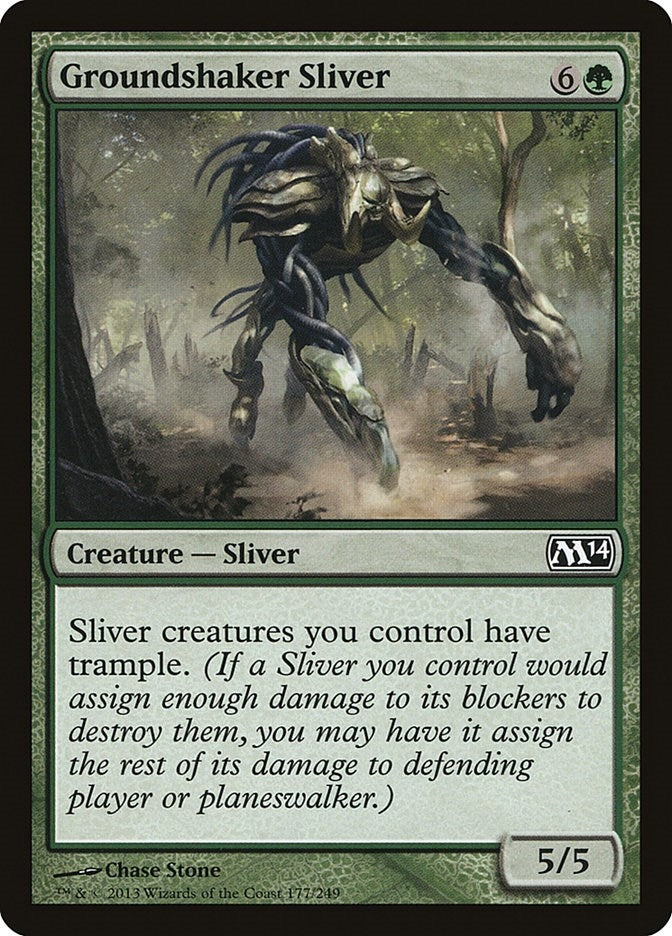 Groundshaker Sliver (177) (Magic 2014 (M14))