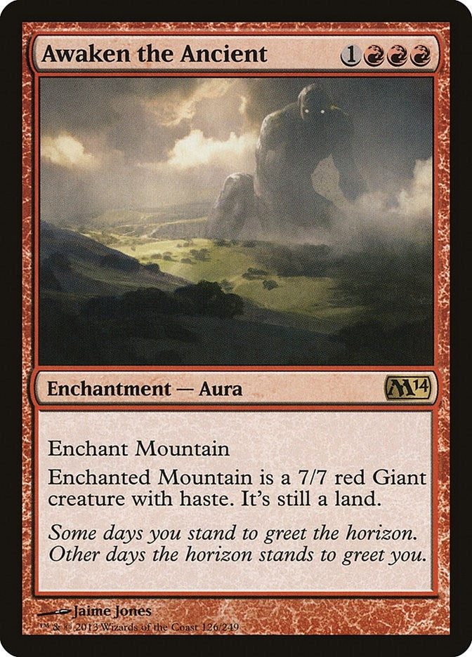 Awaken the Ancient (126) (Magic 2014 (M14))