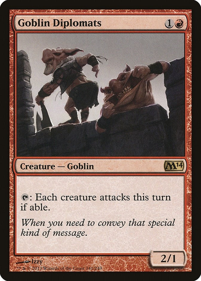 Goblin Diplomats (141) (Magic 2014 (M14))