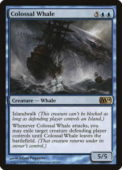Colossal Whale (48) (Magic 2014 (M14))