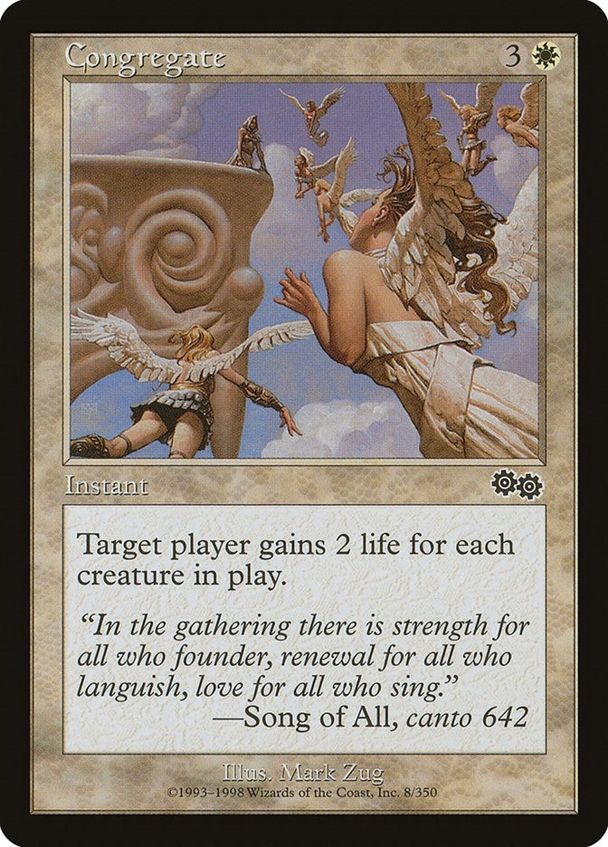 Congregate (8) (Urza's Saga)