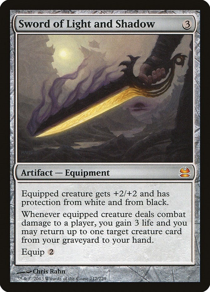 Sword of Light and Shadow (217) (Modern Masters)