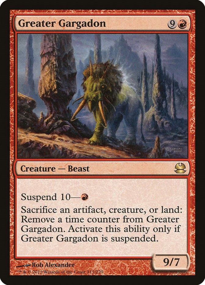 Greater Gargadon (117) (Modern Masters)