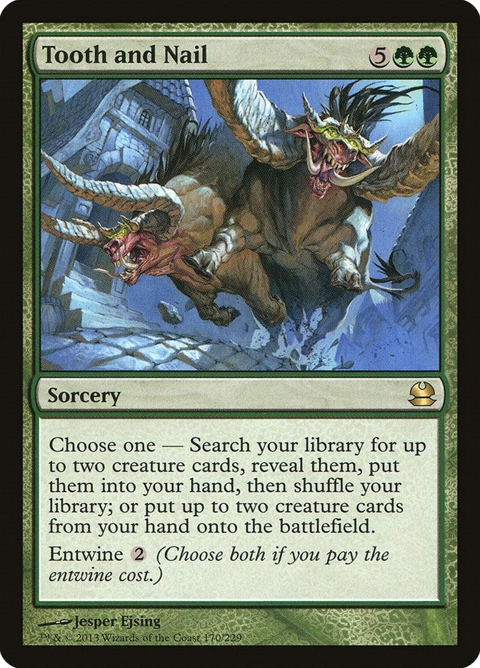 Tooth and Nail (170) (Modern Masters)