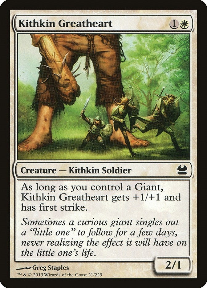Kithkin Greatheart (21) (Modern Masters)