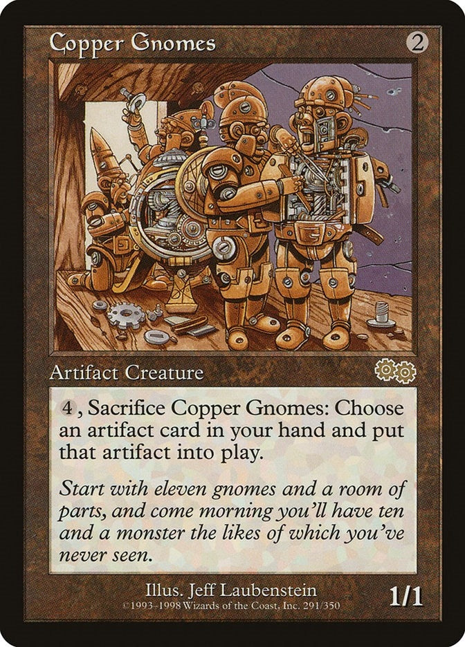Copper Gnomes (291) (Urza's Saga)