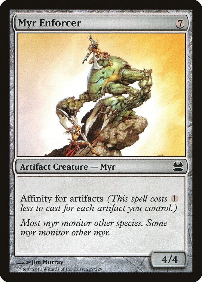 Myr Enforcer (209) (Modern Masters)
