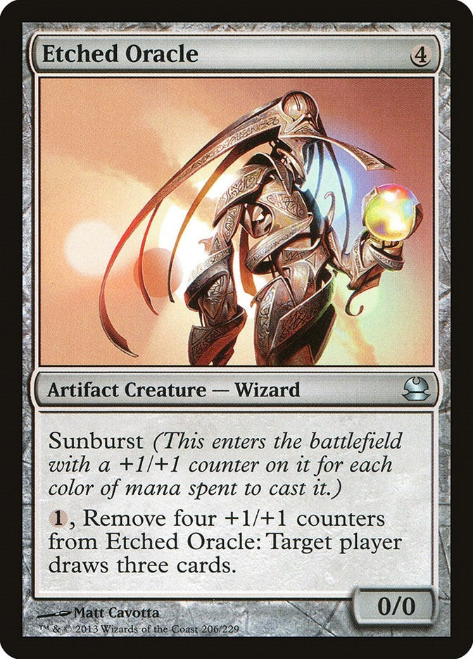 Etched Oracle (206) (Modern Masters)
