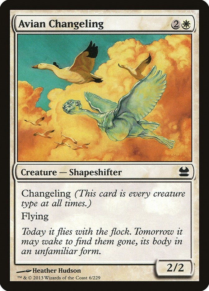 Avian Changeling (6) (Modern Masters)