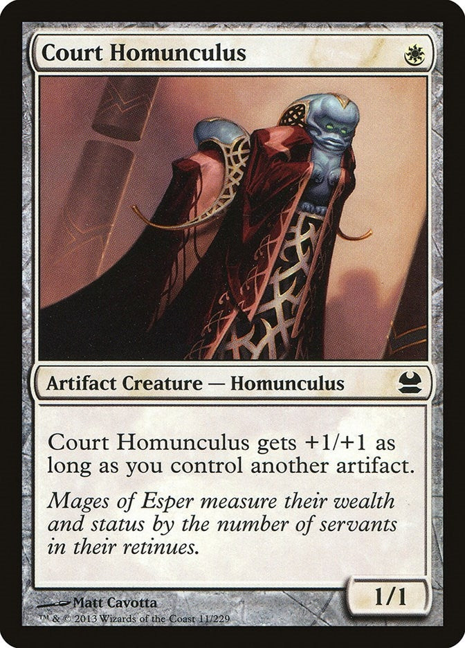 Court Homunculus (11) (Modern Masters)