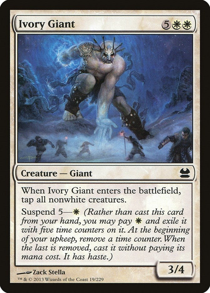 Ivory Giant (19) (Modern Masters)