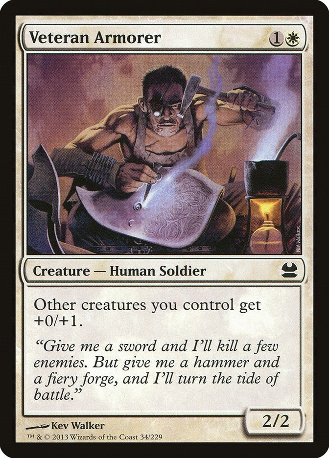 Veteran Armorer (34) (Modern Masters)