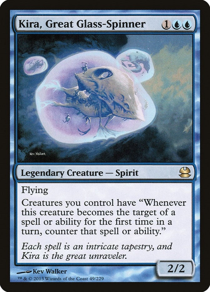 Kira, Great Glass-Spinner (49) (Modern Masters)