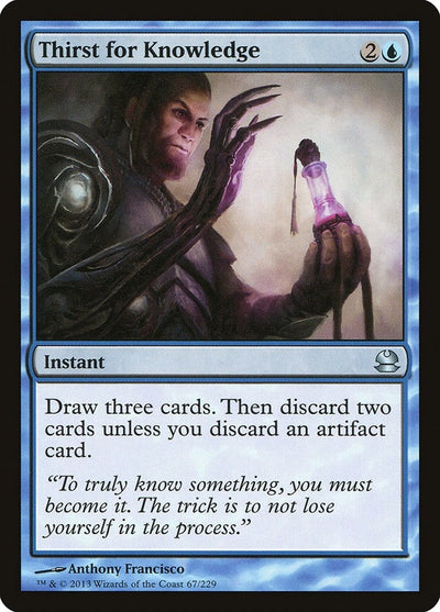 Thirst for Knowledge (67) (Modern Masters)