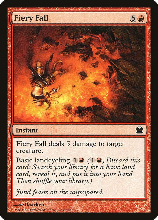 Fiery Fall (113) (Modern Masters)