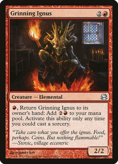 Grinning Ignus (118) (Modern Masters)