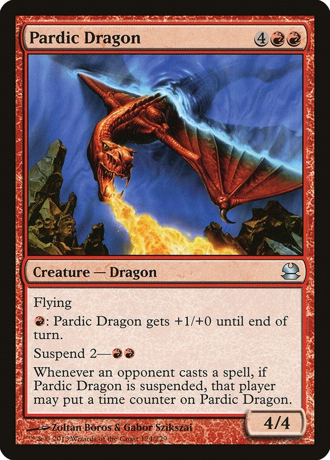 Pardic Dragon (124) (Modern Masters)