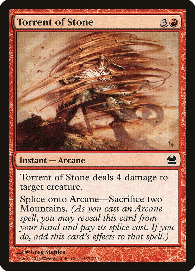 Torrent of Stone (137) (Modern Masters)