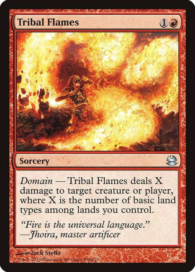 Tribal Flames (138) (Modern Masters)
