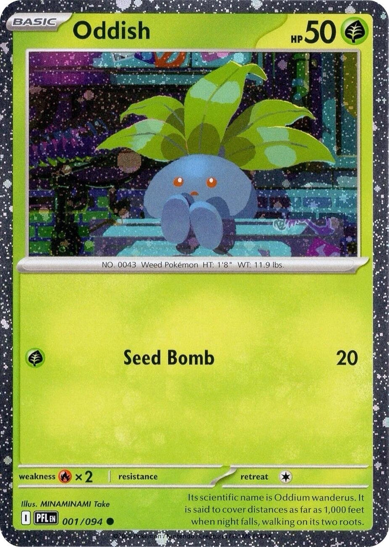 Image for Oddish (Cosmos Holo) (001/094) (Miscellaneous Cards & Products) - Pokemon