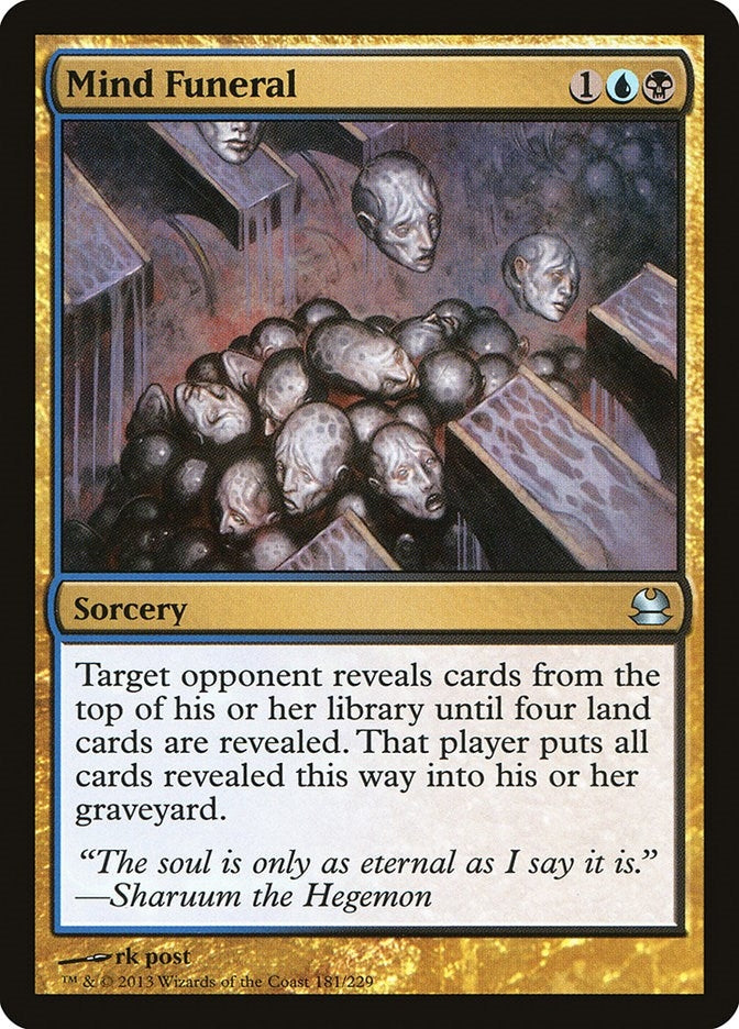 Mind Funeral (181) (Modern Masters)