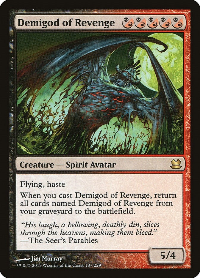 Demigod of Revenge (187) (Modern Masters)