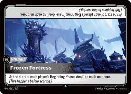 Image for Frozen Fortress (212/219) (Unleashed) - Riftbound: League of Legends Trading Card Game