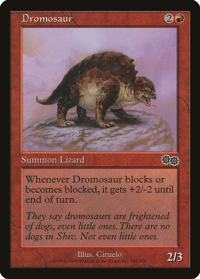 Dromosaur (182) (Urza's Saga)