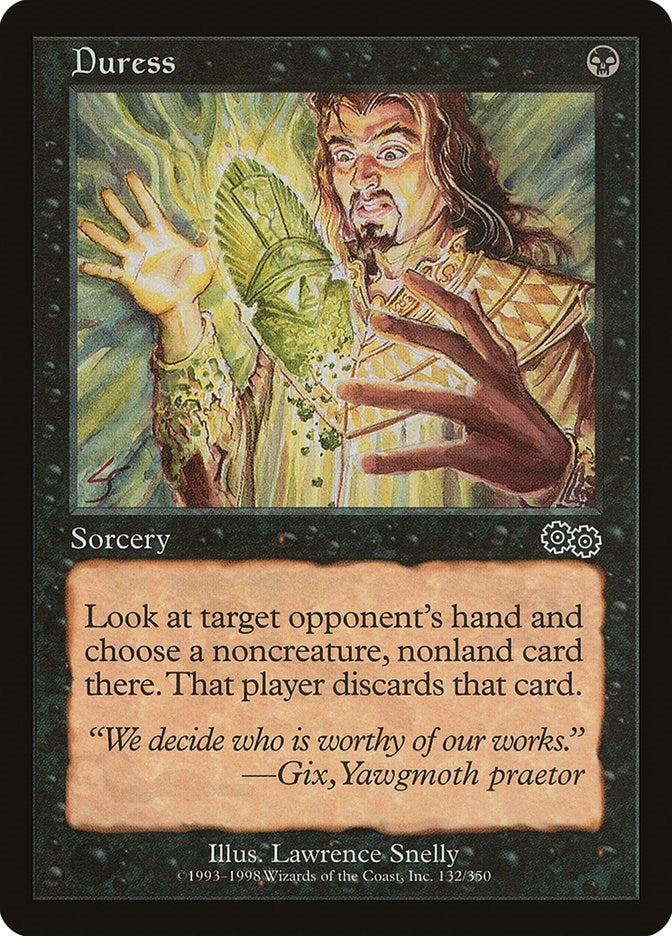 Duress (132) (Urza's Saga)