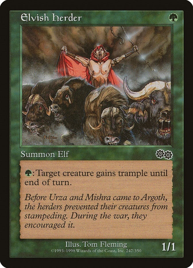 Elvish Herder (247) (Urza's Saga)