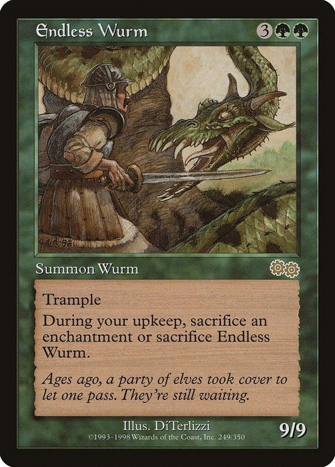 Endless Wurm (249) (Urza's Saga)