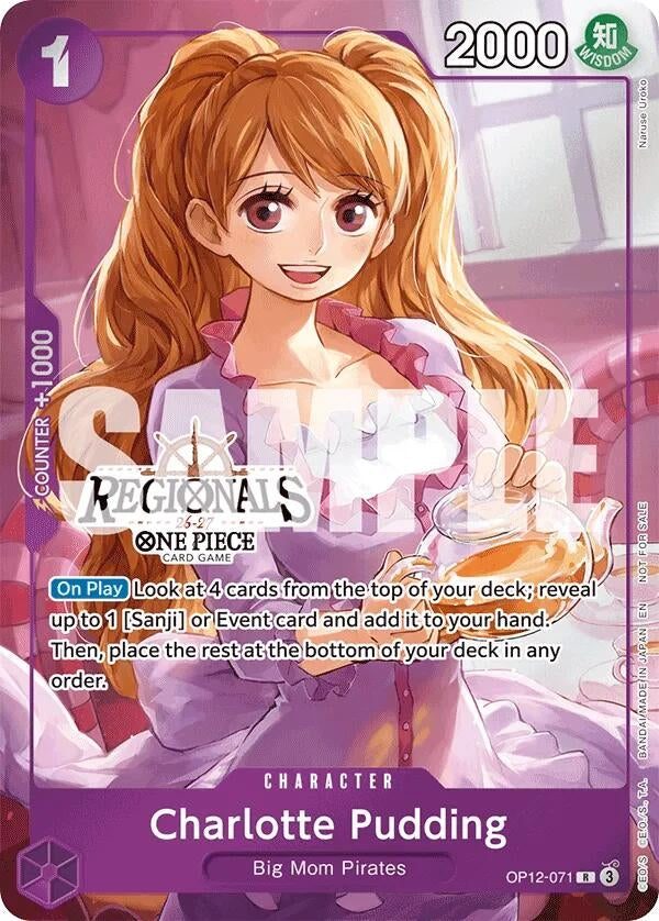 Image for Charlotte Pudding (Regional Participation Pack 2026 Vol.1) (OP12-071) (One Piece Promotion Cards) (OP-PR) - One Piece Card Game