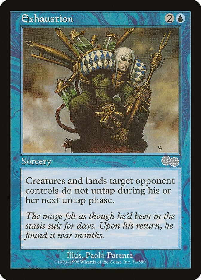 Exhaustion (74) (Urza's Saga)