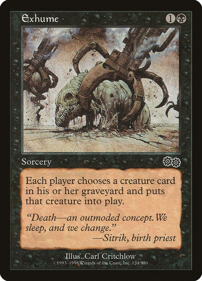 Exhume (134) (Urza's Saga)