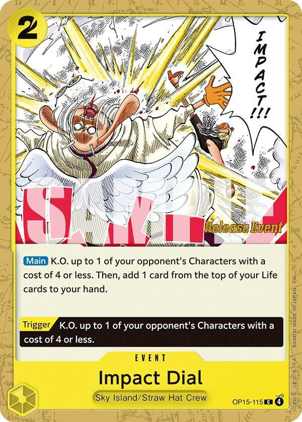 Image for Impact Dial (OP15-115) (Adventure on Kami's Island Release Event Cards) (OP15 RE) - One Piece Card Game